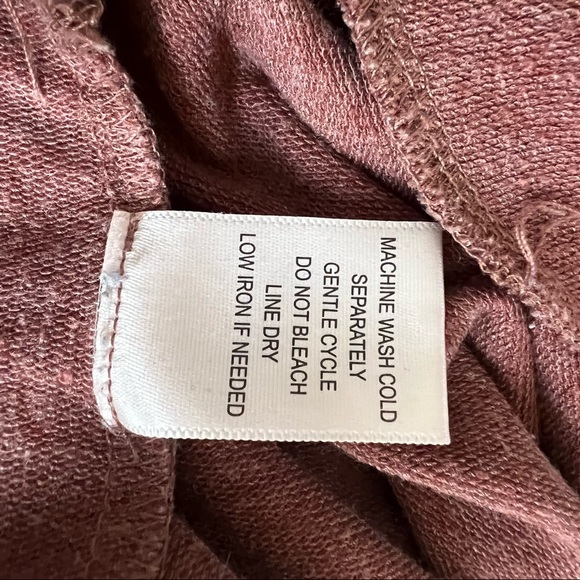 Mind Over Matter Mauve Pink Pocket Jersey Dress Large - Picture 8 of 11